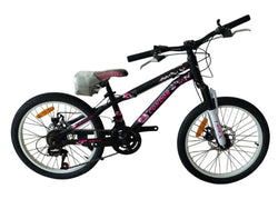BICICLETA CONDOR #20 MTB SUSP NEGRO FUCSIA FEMENINA