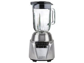 BLACK+DECKER BLENDER BL0876-2SDLA PULSE GLASS 700W STAINLESS STEEL