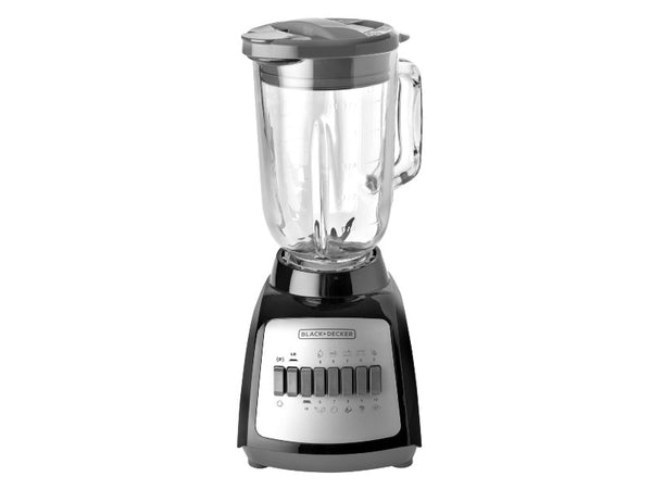 LICUADORA VIDRIO 1.25LTS B&D BLBD210GB  ACERO INOX 10VEL