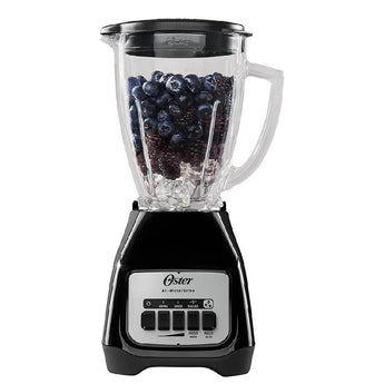 LICUADORA OSTER BLSTKAG-BPB 2V VASO VIDRIO BOTONES