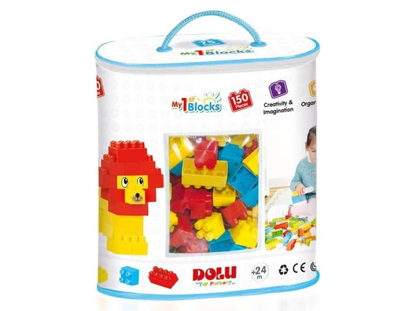 BOLSAS MI PRIMEROS BLOQUES CONSTRUCCION 150PC
