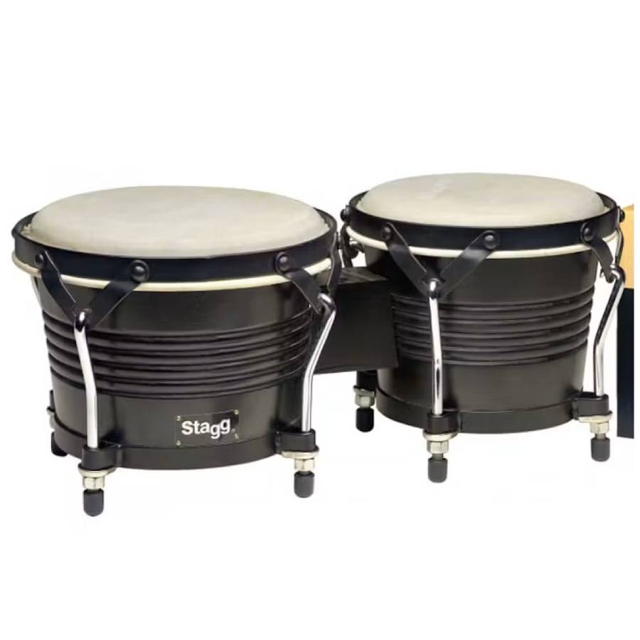 BONGO STAGG BW-200-BLK 7.5"-6.5" NEGRO ARO REFORZADO