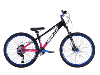 BICYCLE 26 STUNT XRACE APEX 13" BLACK/PINK 9 SPEED