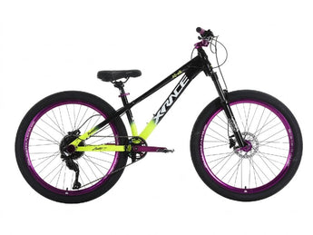 BICICLETA 26 STUNT XRACE APEX 13" NEGRO/VERDE 9VEL