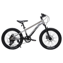 BICICLETA 20 MTB BYCLA HERCULES SUSP HOMBRE GRIS/NEGRA
