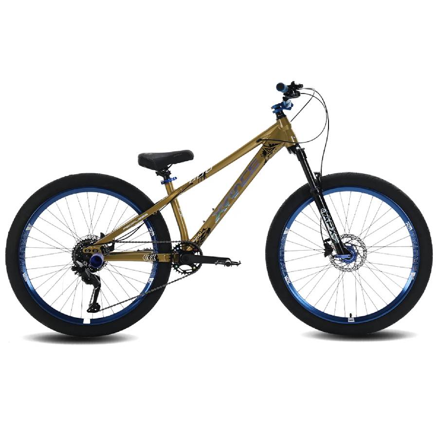 BICICLETA 26 STUNT XRACE APEX 13" VERDE 9VEL