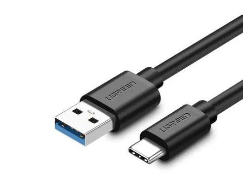 CABLE UGREEN US184 USB-A 3.0 A USB-C 1M NEGRO 20882