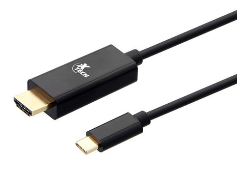CABLE XTECH XTC-545 USB TYPE C M TO HDMI M