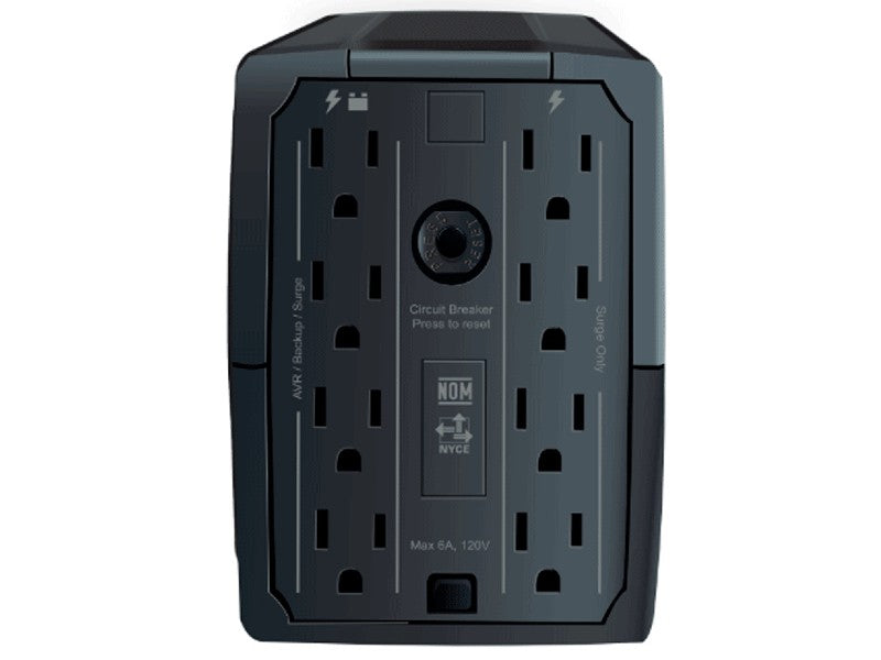UPS CDP R-UPR 1008 1000VA/500 WATTS 8 OUTLETS