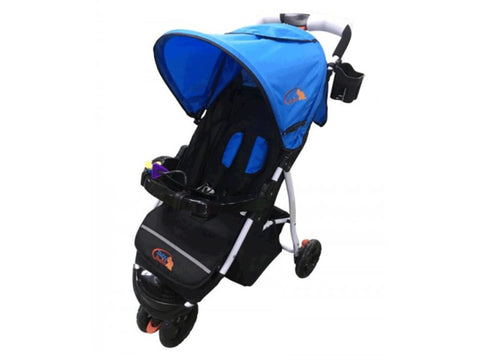 COCHE 3 RUEDAS AZUL BABY BASIC FDAH236B 6-36 MESES