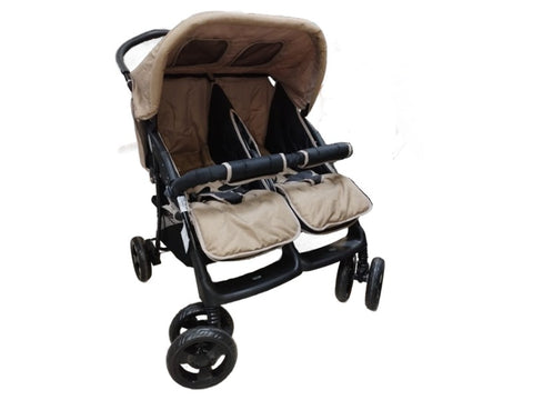 COCHE BEBE LISA PL DOBLE 3 POSICIONES