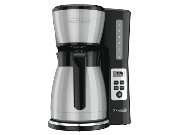 COFFEE MAKER BLACK & DECKER CM2046S-LA ACERO NEGRO