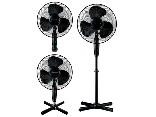 VENTILADOR CONTINENTAL CE-SFN909CR PIE 3EN1 16"