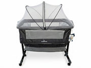 BABY CRIB BEBESITOS GREY/BLACK KG400