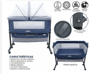 BABIES BLUE KG405 BABY CRIB