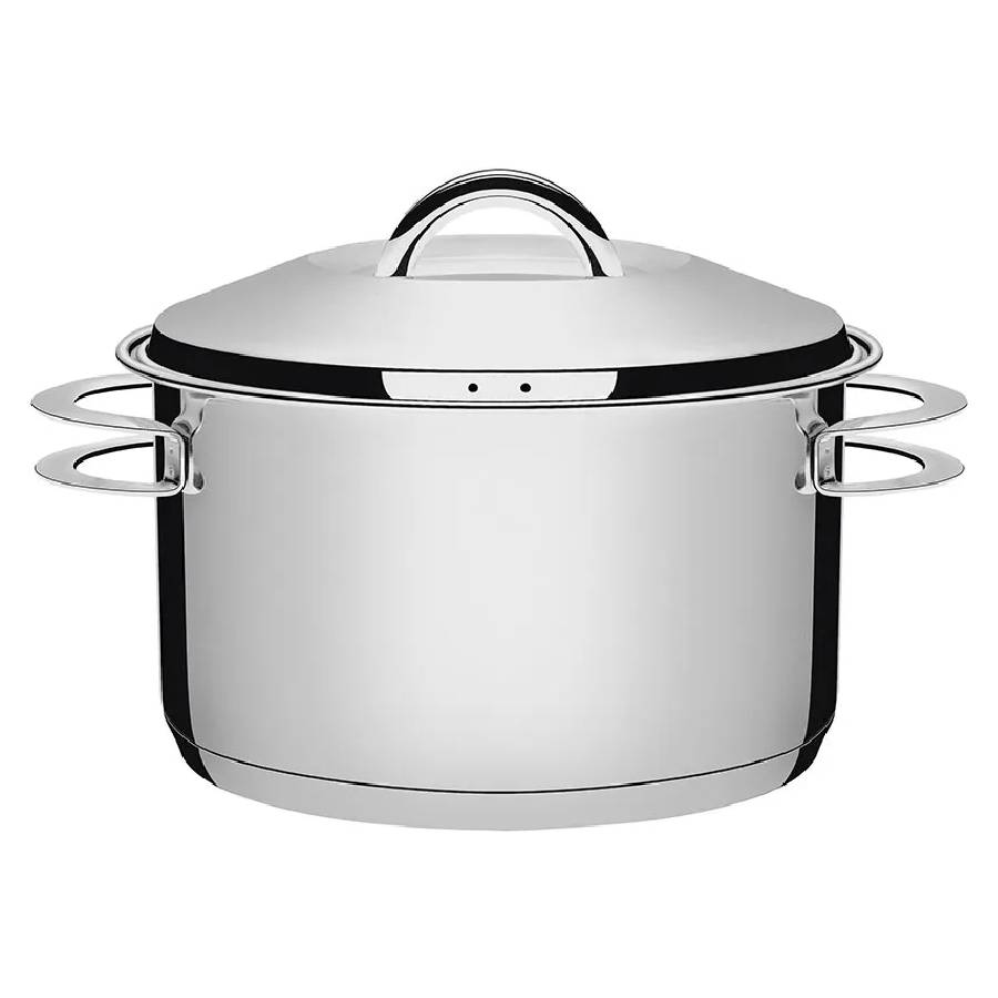 OLLA ALTA SOLAR TRAMONTINA ACERO INOX 20 CM C/ASAS
