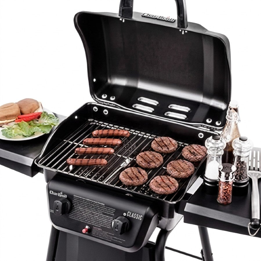 PARRILLA CHAR-BROIL GAS 20000 BTU 2Q AT280 CV2BPB