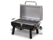 200 PREMIUM STAINLESS STEEL PORTABLE GAS GRILL W/LID