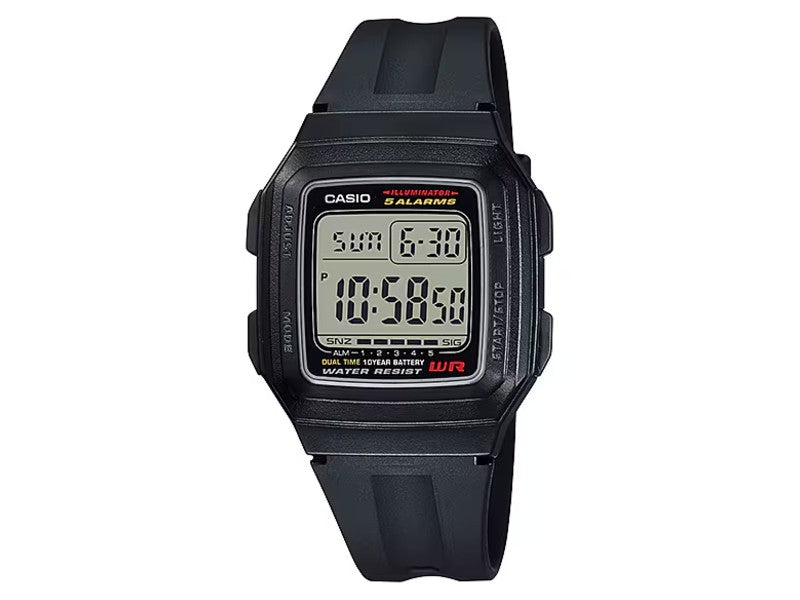 CASIO F-201WA-1A DIGITAL WATCH