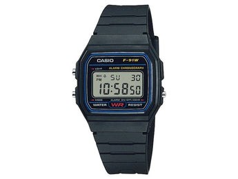 CASIO F-91W-1D DIGITAL WATCH