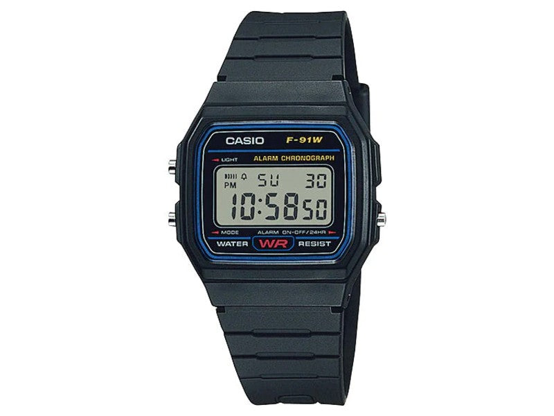 CASIO F-91W-1D DIGITAL WATCH