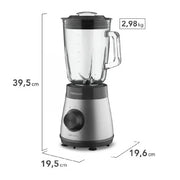 LICUADORA FRIGIDAIRE FBS30 TRUFLOW VIDRIO INOX. 700W