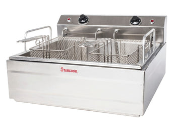 LARGE 2-BASKET FRYER 110V STARCOOK