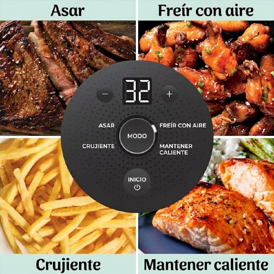 FREIDORA AIRE NINJA FN101SG 4EN1 3.8L