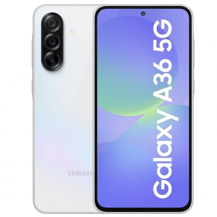 SAMSUNG GALAXY A36 5G/8GB/256GB AWESOME WHITE CELL PHONE