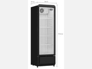 CAMARA ENFRIAMIENTO VERTICAL GRS GSF280BK 10 PIES NEGRA