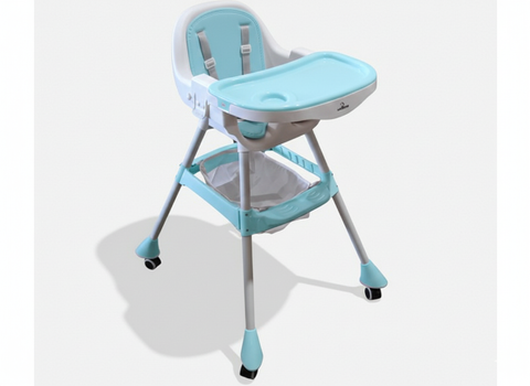 SILLA PARA COMER BEBESITOS CELESTE JJQ362