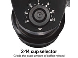 MAQUINA PARA MOLER CAFE HAMILTON BEACH 80385 ACERO INOX