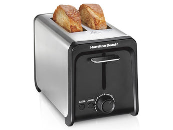 HAMILTON BEACH 22997FG 2-SLICE STAINLESS STEEL TOASTER