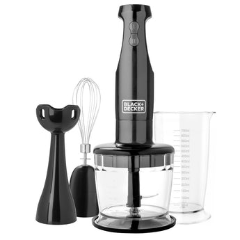 BATIDORA DE INMERSION B+D HB2800B NEGRA 3EN1