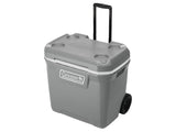 HIELERA COLEMAN 65QT C/RUEDAS GRIS