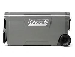 HIELERA COLEMAN C/RUEDAS 100QT GRIS  94.6L 160 LATAS