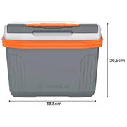 THERMOLAR COOLER 8 LITERS GRAY