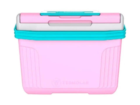 HIELERA TERMOLAR 8 LITROS ROSADA