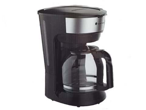 COFFEMAKER HOME SOLUTIONS HS-1912 12 TAZAS NEGRO FRASCO VIDRIO