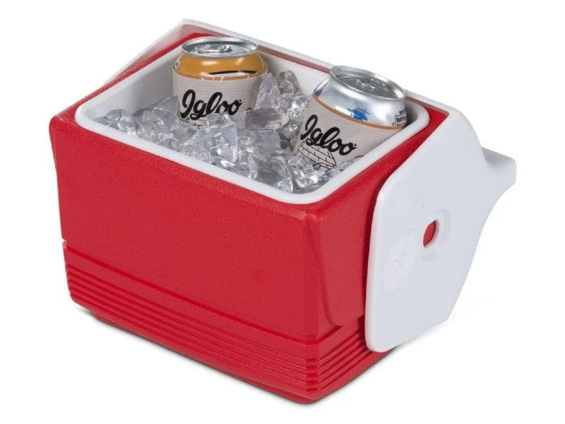 IGLOO PLAYMATE MINI 3 QT RED COOLER