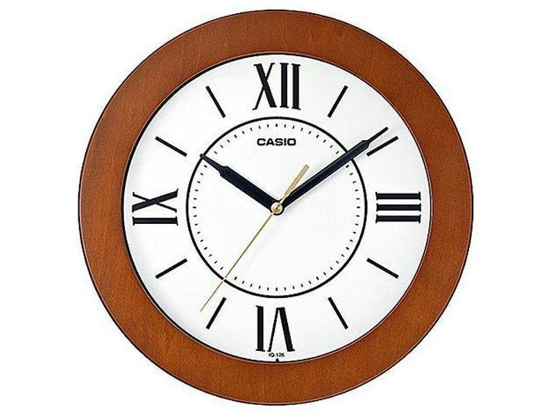 CASIO IQ-126-5BDF ANALOG WALL CLOCK