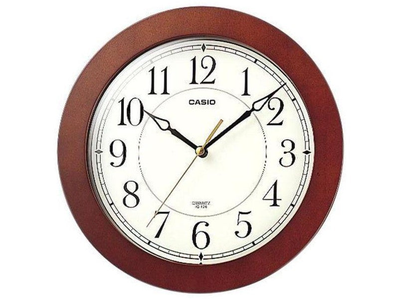 CASIO IQ-126-5 ANALOG WALL CLOCK