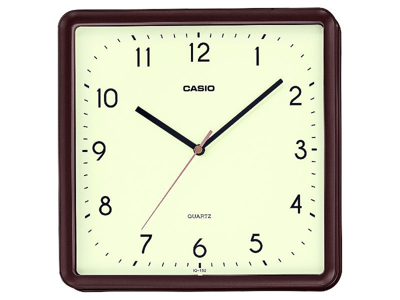 CASIO IQ-152-5 ANALOG WALL CLOCK