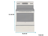 COCINA GENERAL ELECTRIC JCBS630SKSS VITRO ELECTRICA 30" INOX