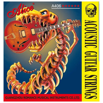 JUEGO CUERDA GUITARRA METAL ACUSTICA A406-L