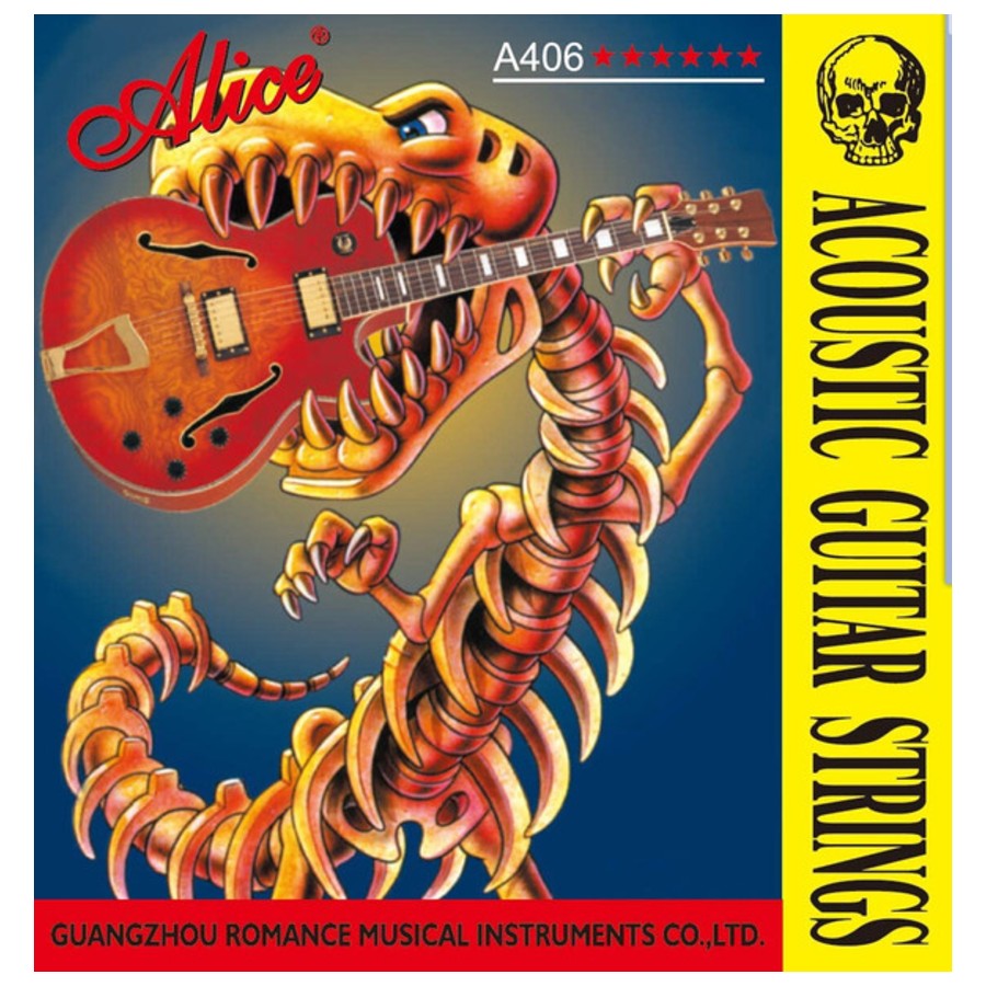JUEGO CUERDA GUITARRA METAL ACUSTICA A406-L