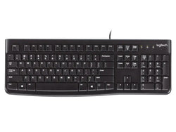 KEYBOARD LOGITECH K120 SPANISH BLACK USB