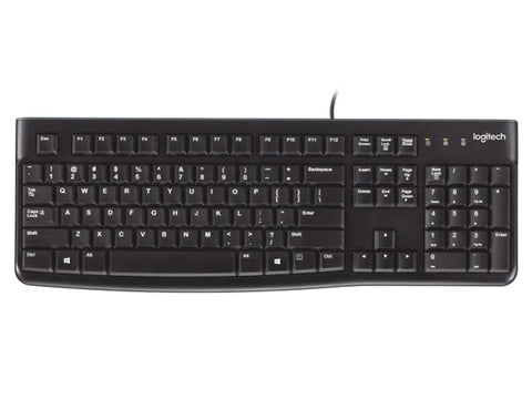 KEYBOARD LOGITECH K120 SPANISH BLACK USB