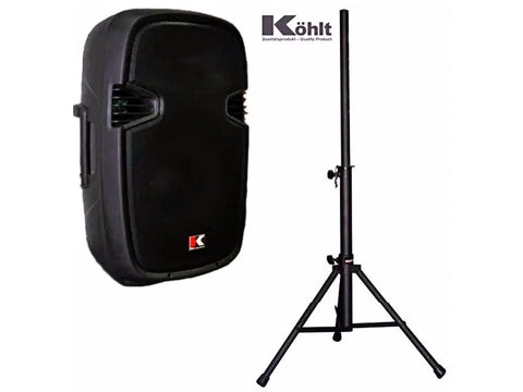 COLUMNA KOHLT K-MAS15APACK 15" 250W CON PEDESTAL