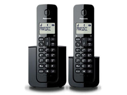 TELEFONO PANASONIC KXTGB112LB INAL. 2 TEL NEGRO